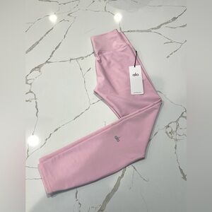 ALO Yoga Pink High-Waist Leggings